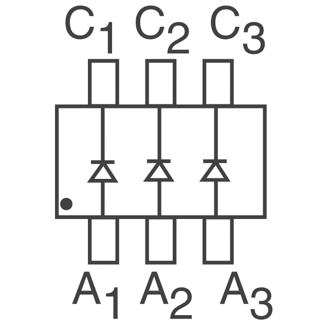 MMBD4448HTW-7-F Diodes Incorporated  Diodes - Redresseurs - Réseaux